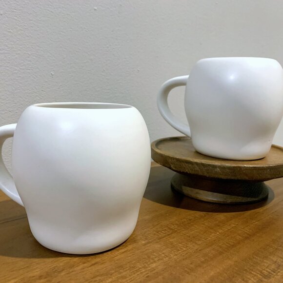 Set of 2 Target Hyde & Eek HaLLoWeeN Skull Mug Skeleton Coffee Cup NEW 2023 - Picture 2 of 3